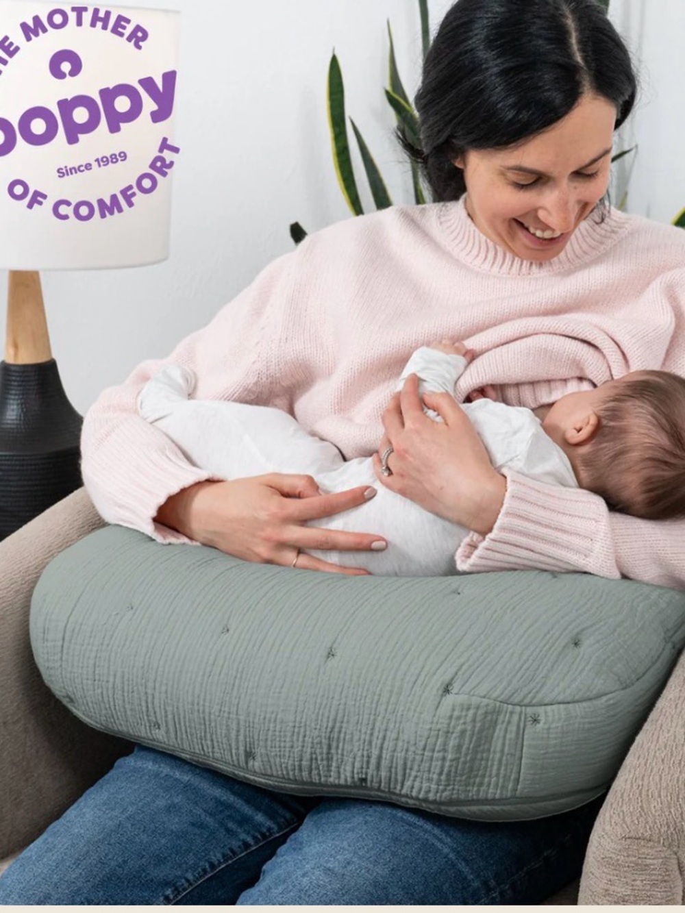 NWT Boppy Luxe nursing pillow